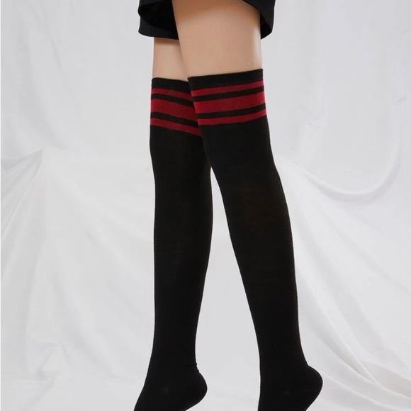 Over Kness Fancy Decorative Stockings - Picture 6 of 10